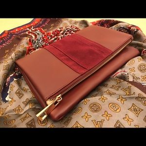 Summer & Rose leather clutch